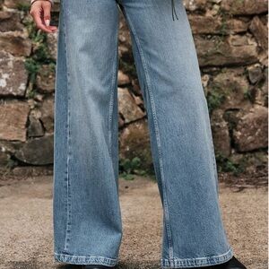 We The Free High Rise Blue Jeans